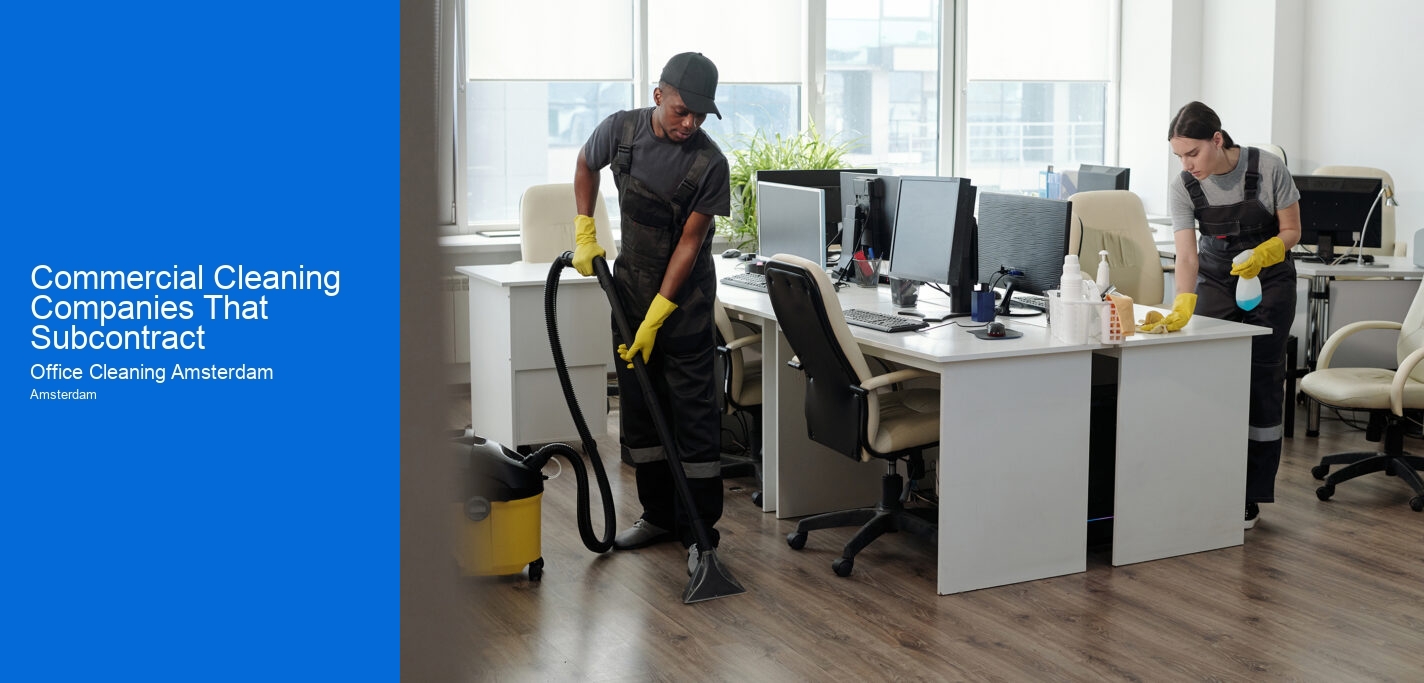 Commercial Cleaning Companies That Subcontract