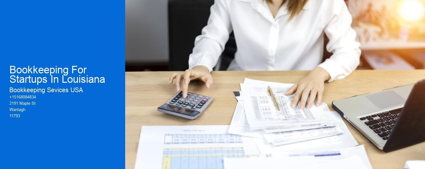 Bookkeeping For Startups In Louisiana