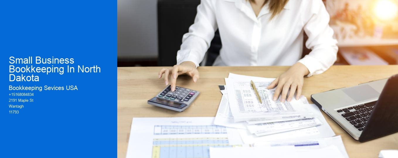 Small Business Bookkeeping In North Dakota