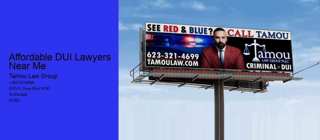 Affordable DUI Lawyers Near Me