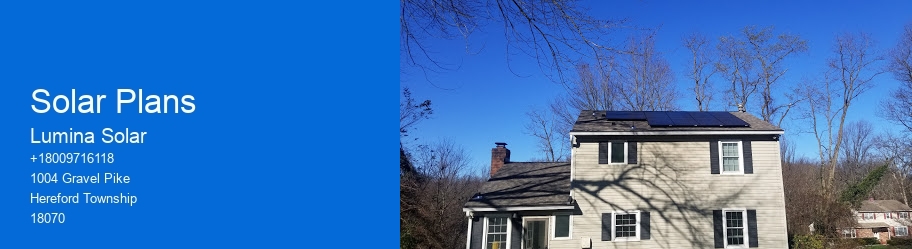 Solar Plans