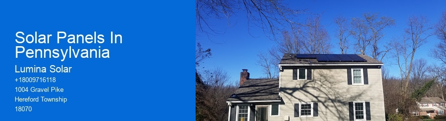 Solar Panels In Pennsylvania