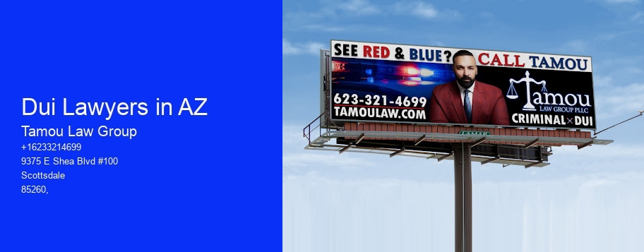 Dui Lawyers in AZ