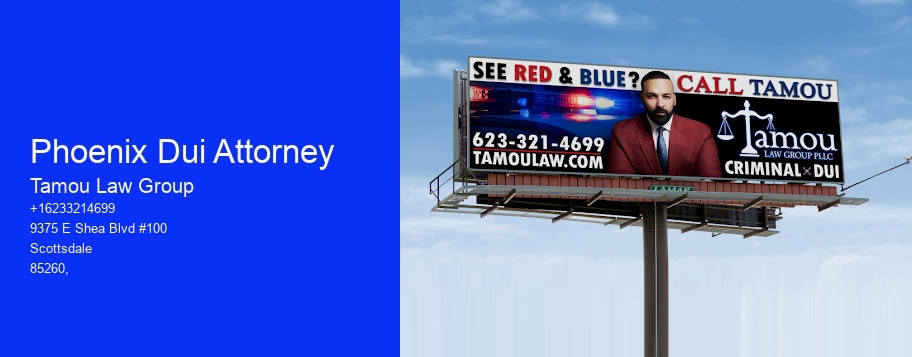 Phoenix Dui Attorney