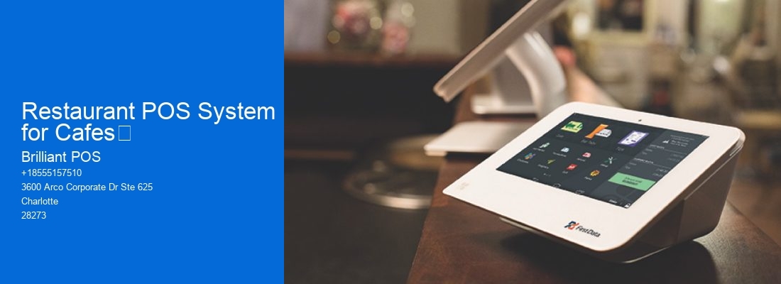 Restaurant POS System for Cafes	