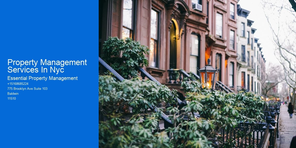 Property Management Services In Nyc