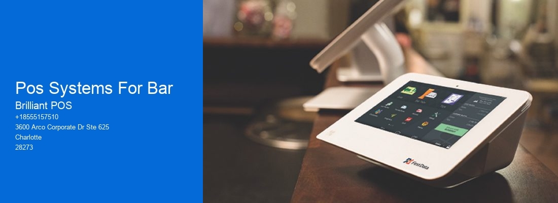 Pos Systems For Bar