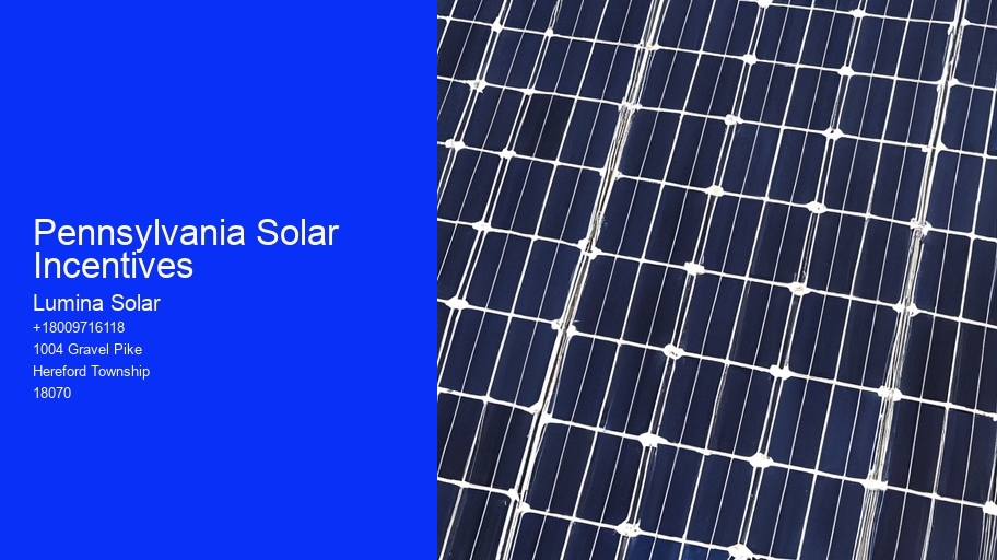 Pennsylvania Solar Incentives