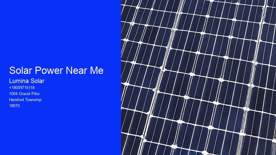 Solar Power Near Me