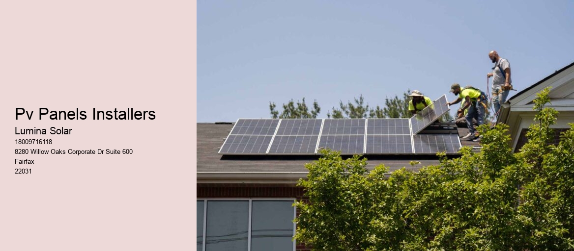Pv Panels Installers