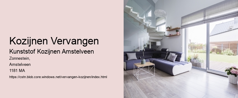 Kozijnen Vervangen