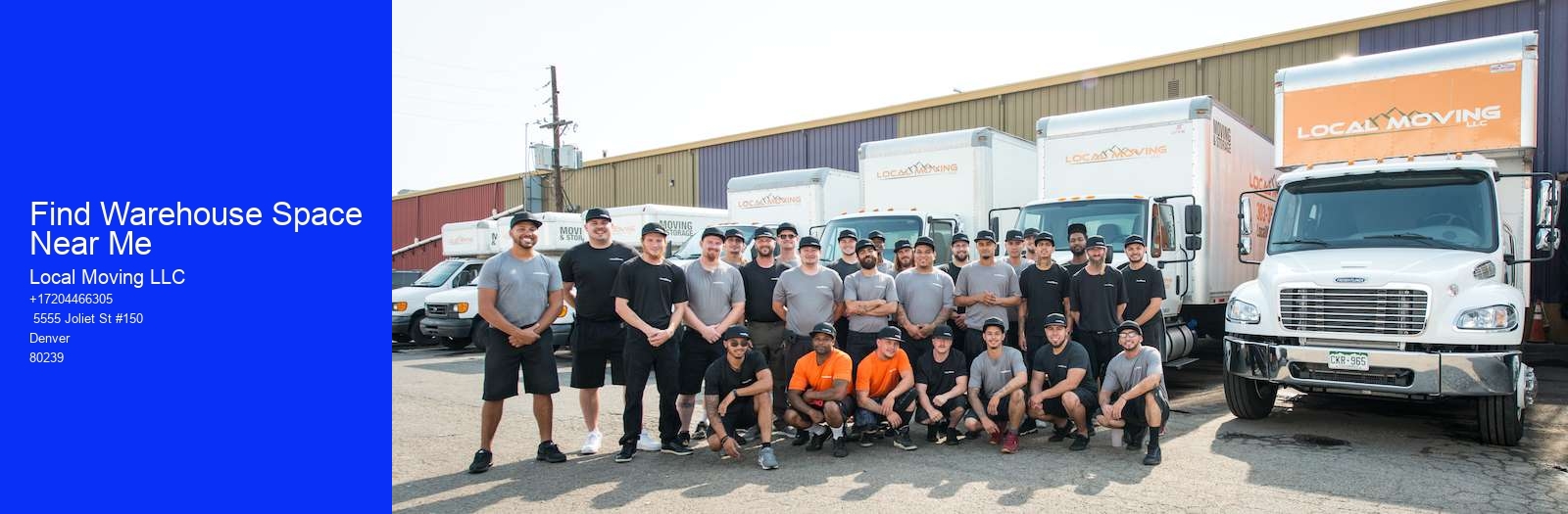Find Warehouse Space Near Me